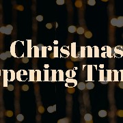 Christmas Opening Times