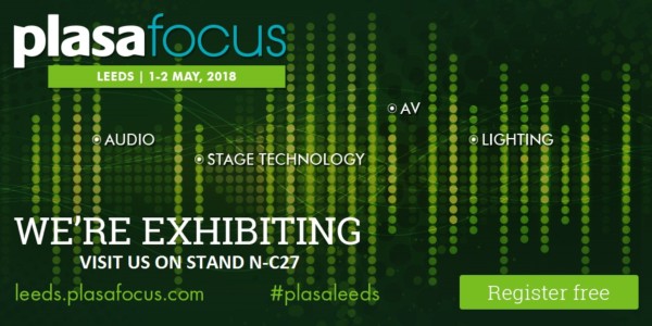 Le Maitre Exhibiting at PLASA Focus Leeds, 1-2 May 2018